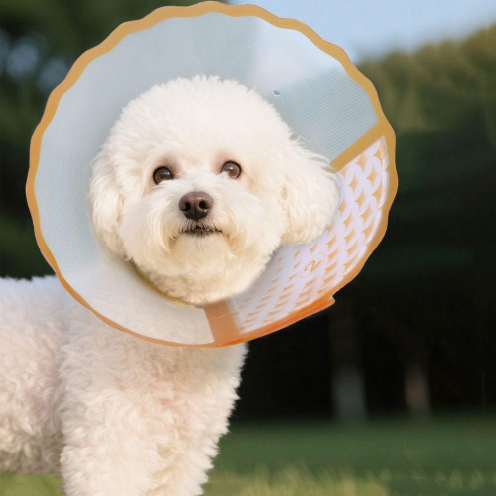 Anti-Chew Cat Elizabethan Collar Adjustable Dog Anti-Bite Collar Cat Protective Collar  Pet Care