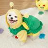 Pet Costume Outfit Dogs Cats Winter Cosplay Turtle Transform Dress With Leash Hole