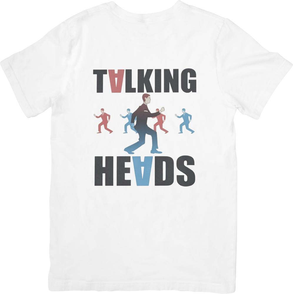 Talking Heads Collection Retro Fit for Unisex women Quality Cotton TShirts S