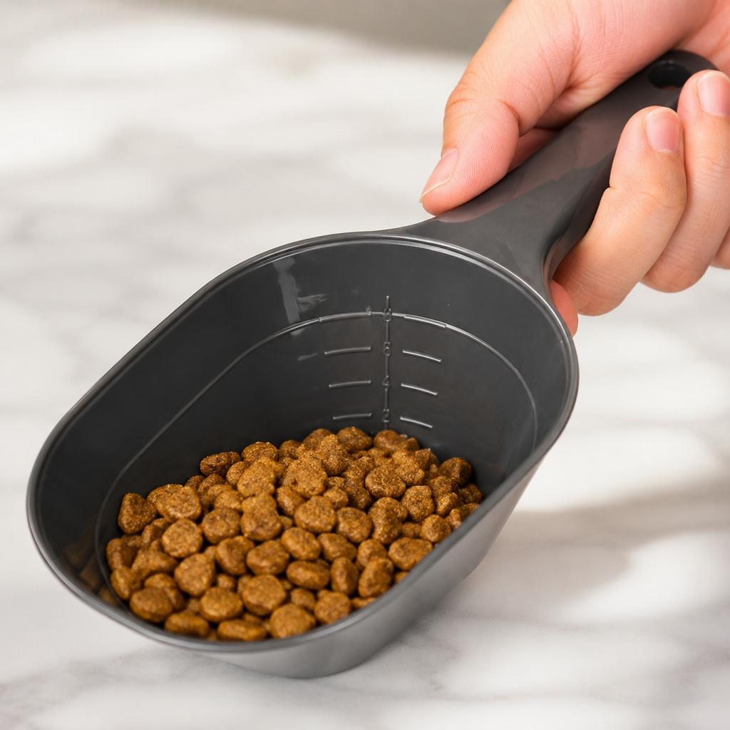 Graduated Pet Food Scoop - Measuring for Dog and Food