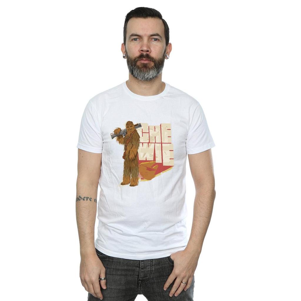 Star Wars Mens Solo Chewie Falcon T-Shirt