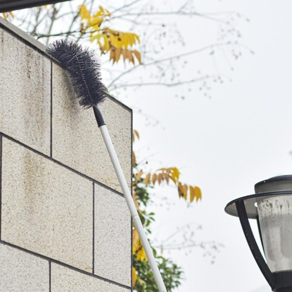 Bendable Head Roof Gutter Cleaner Extendable Balcony Gutter Brush  Roof Maintenance
