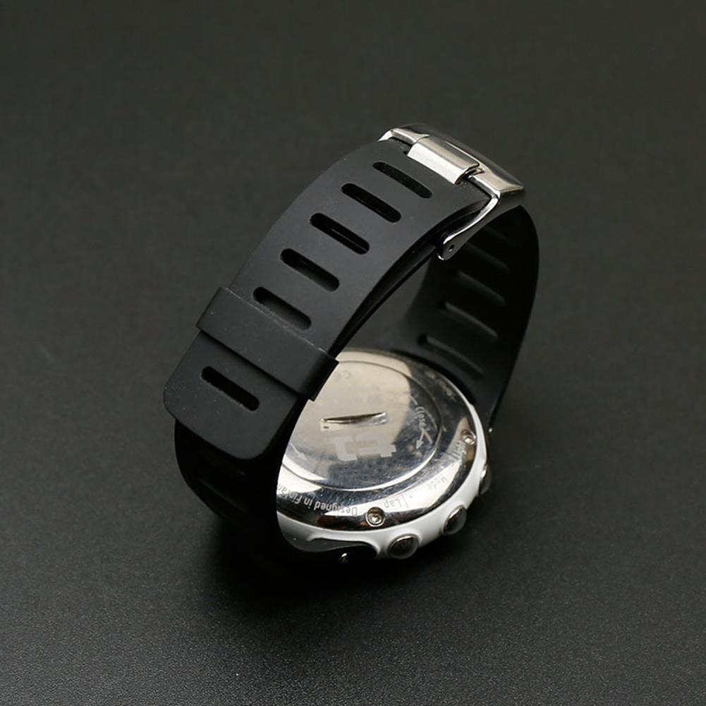 For Suunto T1 T1C T3 T3C T3D T4C T4D Sports Silicone WatchBand Soft Rubber Strap Men Pin Buckle Watch Accessories Free Tools