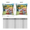 Cartoon B-Bob B-Builder Pillow Case  Kawaii Pillow Cover Comfy Pillowcases For Living Room Bed Chair