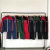 Completo Uomo in Misto Cotone con Giacca a Collo Alto e Pantaloni Jogger Outfit Casual Sportivo Vestibilità Larga Quattro Modi di Indossarlo