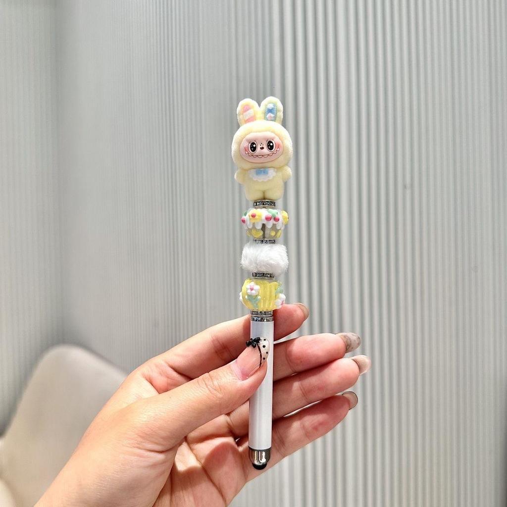 DIY Bead Pen: Cute Handmade Touchscreen Gel Pen Doll - Ideal Student Gift