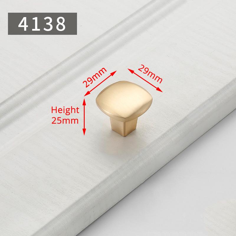 Zinc Alloy Pearl Gold Cabinet Knobs Kitchen Door Handles Drawer Cupboard Door Handle Cabinet Handles for Furniture Hardware