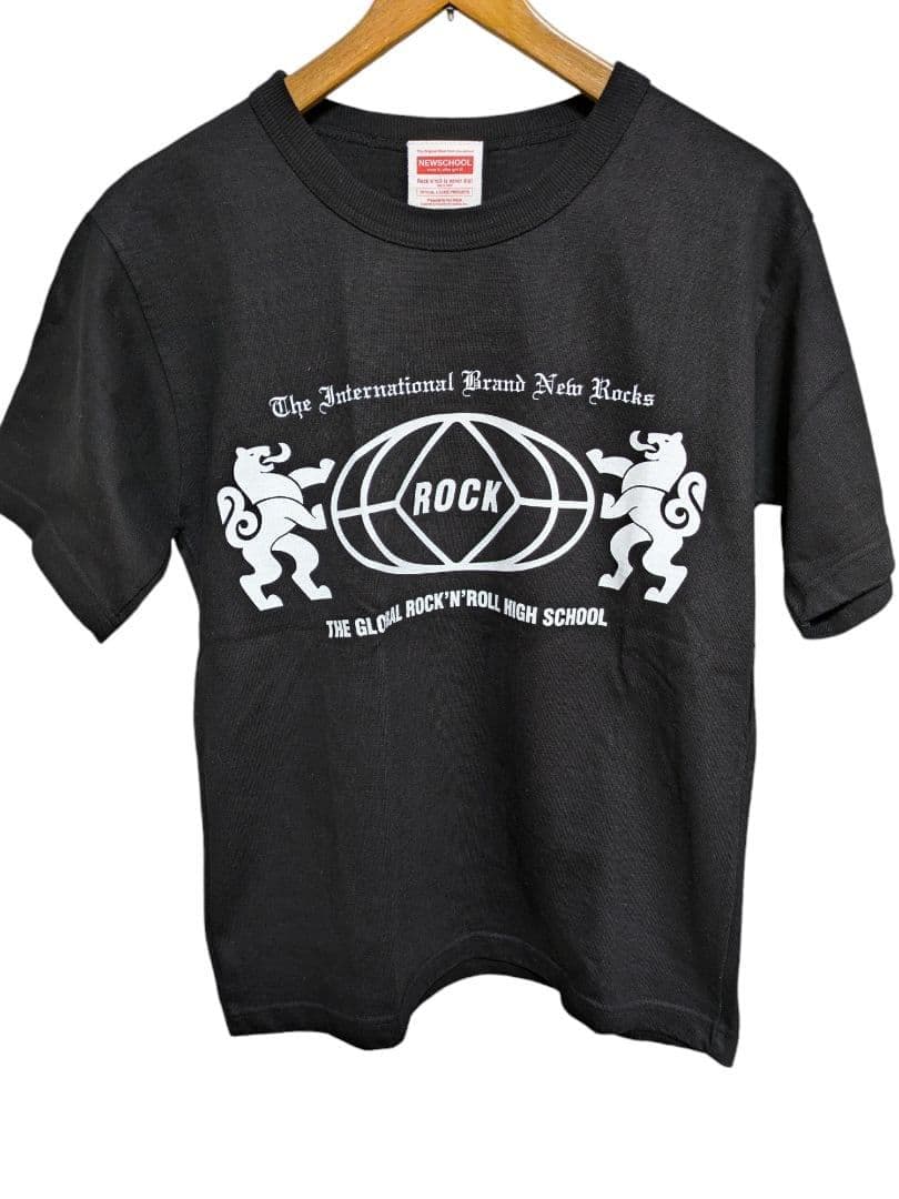 [USED] Rare CANVAS T-shirt, double-sided print, blue, size XL, loose fit
