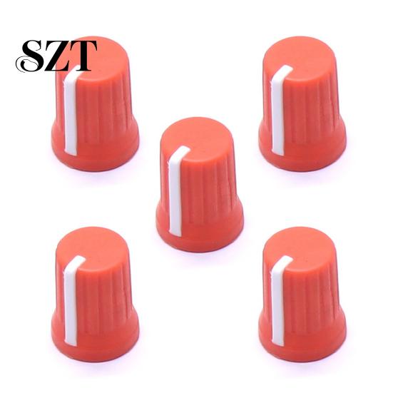 Rotary Knob Replacement 5Pcs Universal EQ Wear Resistant Knobs Mini Size Simple Installation Equalizer Potentiometer Fader Flexible Rubber