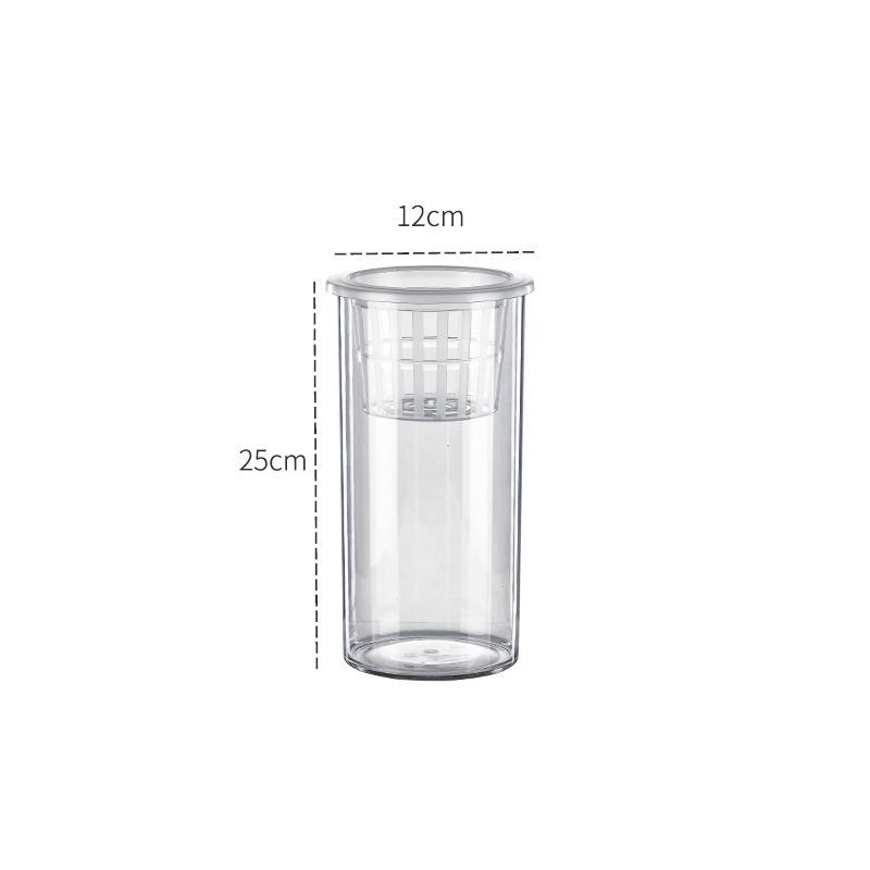 Small Hydroponic Vase for Phalaenopsis & Succulents - Desktop Decoration