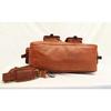 Men's Overnight Real Bag Leather Goat Travel Luggage Vintage Gym Genuine Duffle