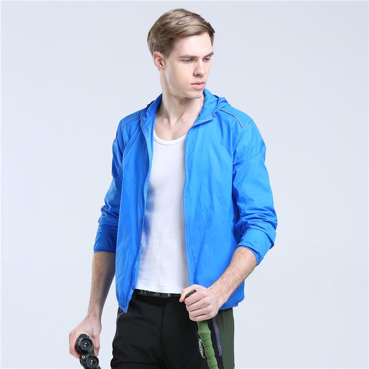 Candy Color Outdoor Camping Hiking Jackets Men Windproof Ultra Light Foldable Quick Dry Waterproof Sun UV Protection Coat