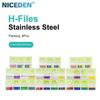 High Quality Dental H- Files Stainless Steel Hand Use Root Canal H File Endodontic Treatment File for Dentistry Instrument