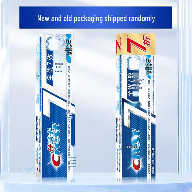 Crest All-in-One 7-Effect Enamel Strengthening Toothpaste