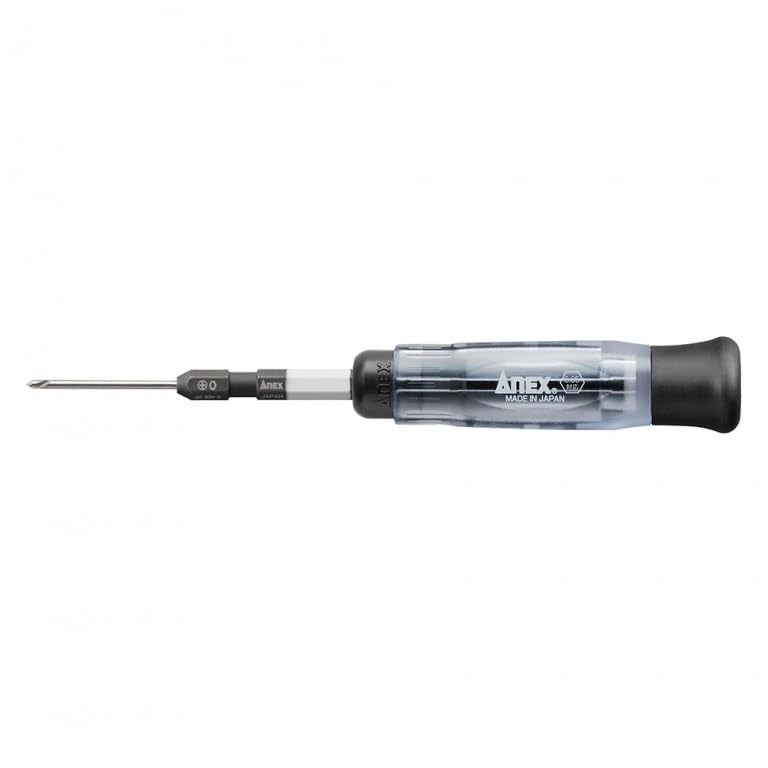Anex Precision Screw Remover for Stripped Screws [MisakaZoo 2-Pack MO-Pack] 3610-N +0 (M1-2.6)