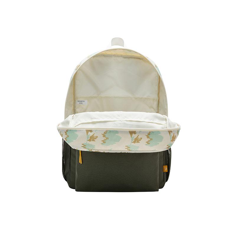 New Anta Life Collection PU Backpack Regular Unisex Light Smoke Gray/Light Army Green 192448151-4
