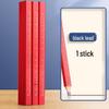 Dual-Tip Carpenter Pencil: Black & Red/Blue Flat-Head for Construction Marking