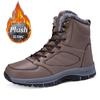Men Winter Snow Boots Outdoor Male Plush Shoes Thick Sole Sneakers Botines Tenis Keep Warm Fashion Ankle Boots Size 39-48