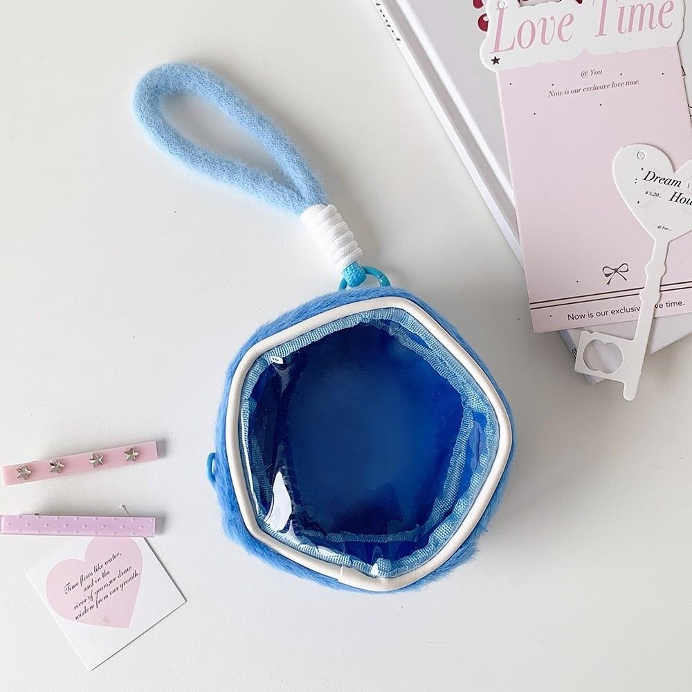 Waterproof Mini Doll Display Pouch Plush Plush Doll Carrying Bag Doll Going Out Bag Plush Dolls синий