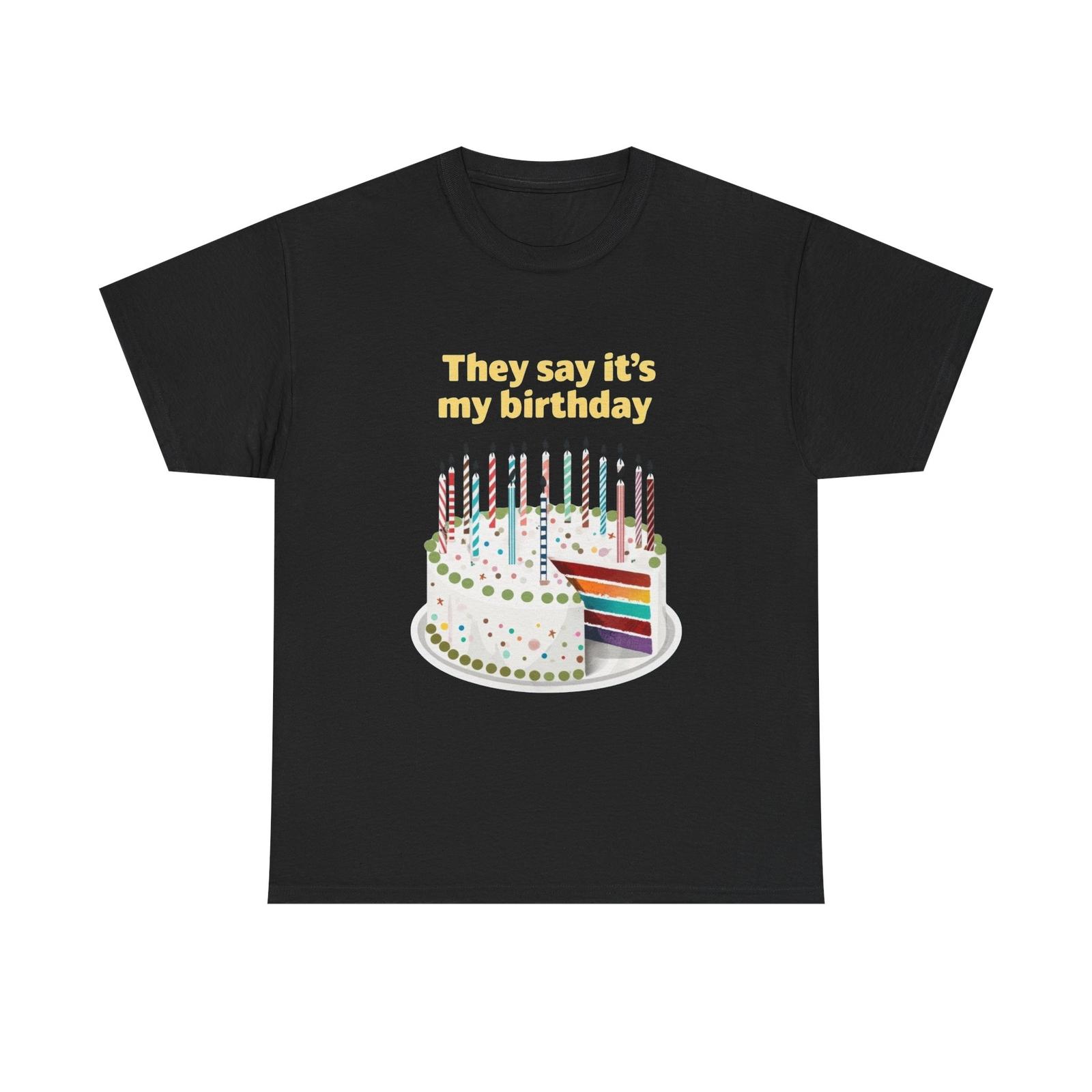 Birthday Graphic Tee Party Wear Festive Design Cake Birthday Gift Celebration 3XL
