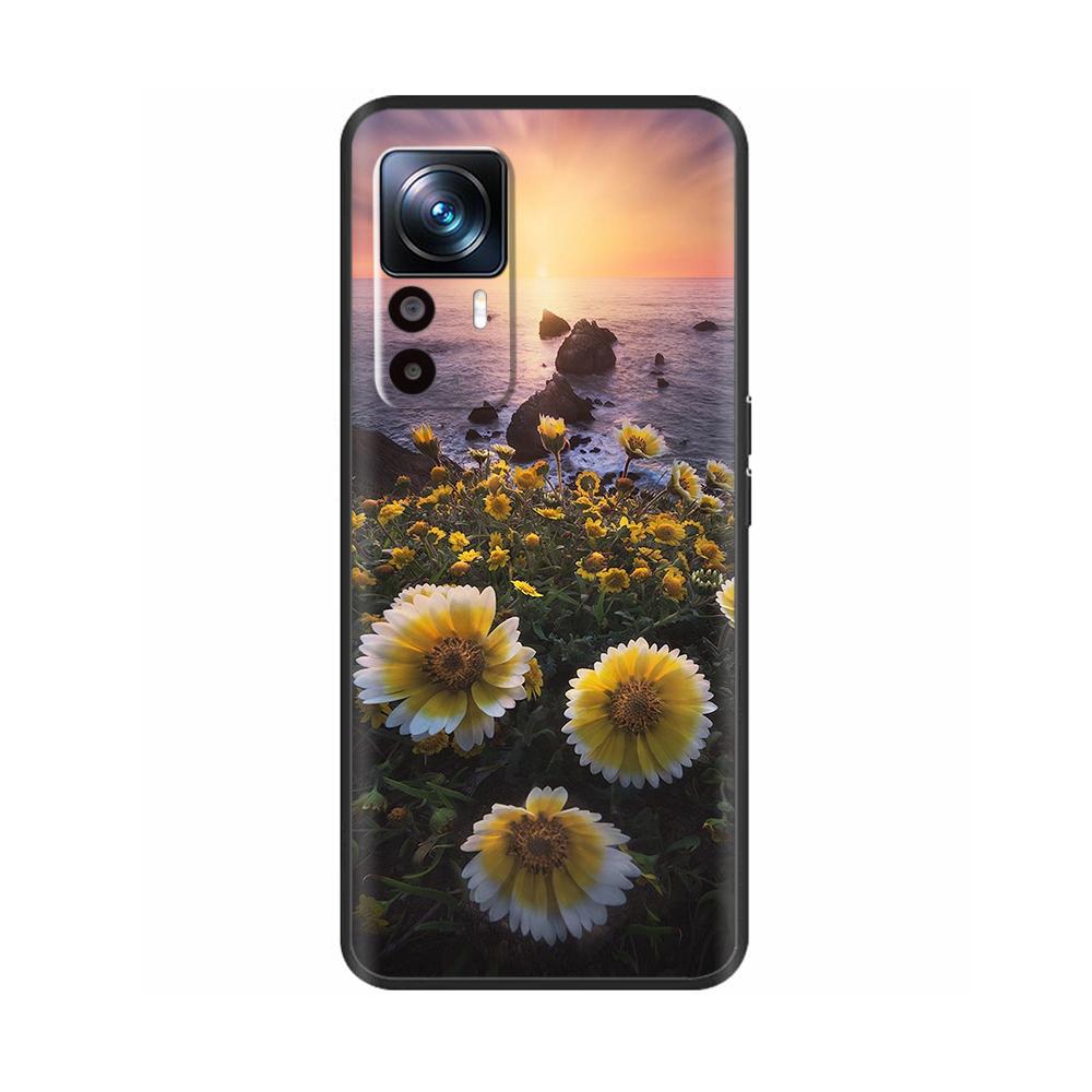 Silicone Matte Durable Back Cover For Xiaomi Mi 12T Pro Cartoon Protection Shell Phone Case For Xiaomi Mi12 12T Pro 12s Fundas