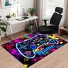 Custom Name Game Controller Printed Carpet, for Office Chair Living Room Bedroom Kitchen Room Decor Gifts.