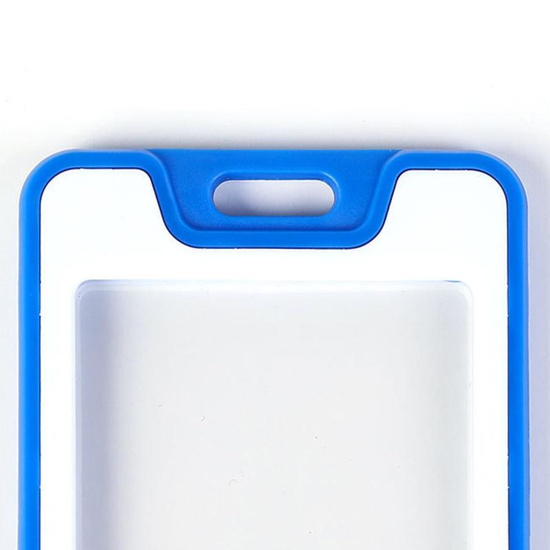 ID Name Card Sleeves 17' Lanyards Badges Pendant Kit Waterproof Non-scratch Fit for Factory Worker Office Staff Student