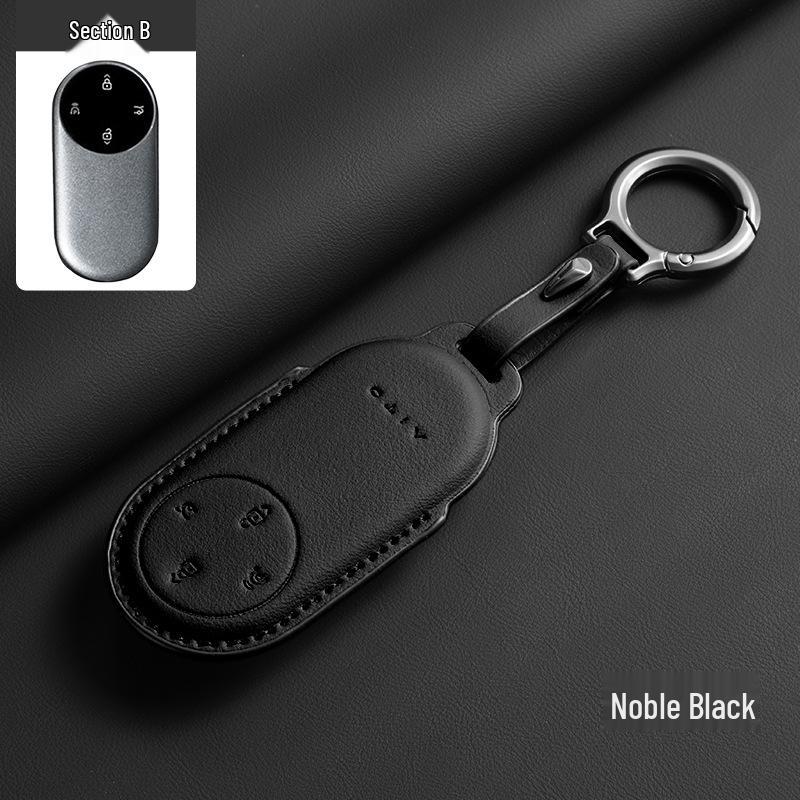 Compatible Key Case for AITO M9/M5/M7/S9 - Original Car Colors with Buckle