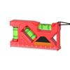 1Pcs Home Portable Magnetic Level Gauge Mini Level Gauge High-Precision Horizontal Vertical Measure Metric Ruler Protractor