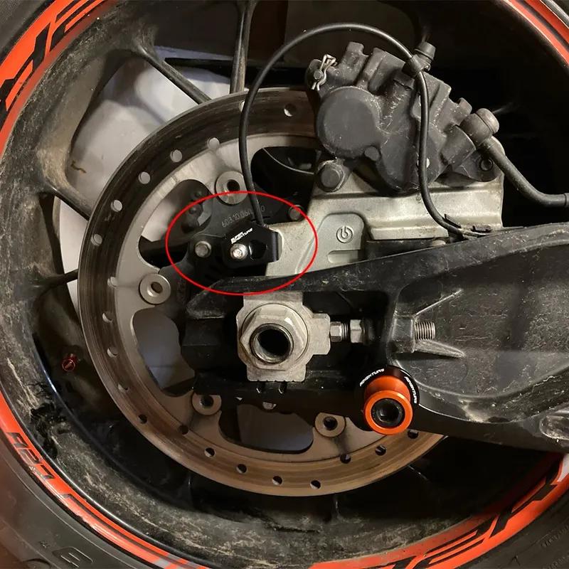 For 390 ADV 790 890 ADVENTURE R S 1290 Super Adventure S R 2018-2022 2023 Motorcycle Rear ABS Sensor Guard Protection Cover