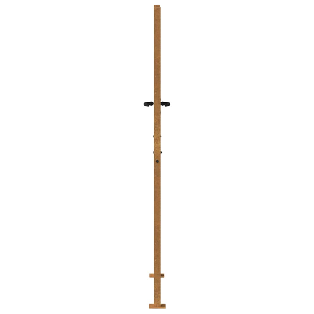 Garden Gate 100 x 200 cm Corten Steel