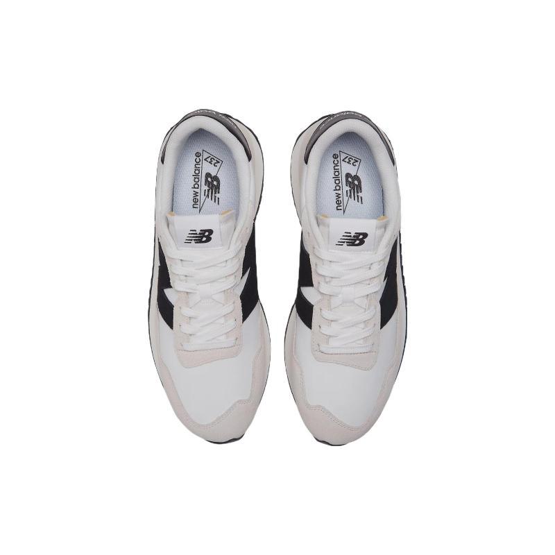 New Balance 237 Sea Salt Black White Sneakers MS237SF