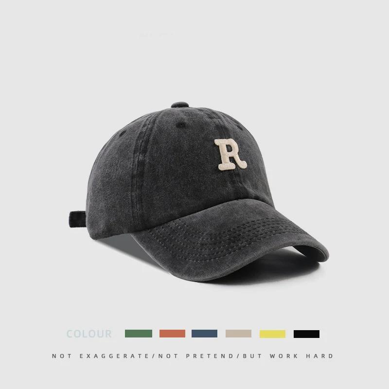 YIRAN Dayang hat 64-68Cm Grote Hoofd Man Grote Maat Baseballpet Mannen Zacht Denim Gewassen Oude Zonneklep Vrouw Oversized Sport Snapback Petten Truckerpet Papa 58-64cm