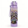 1PC Crossed Shotgun Western Skull Retro Print 750ml Portable Sports Water Bottle Leakproof Gym Outdoor Travel Drink Cup