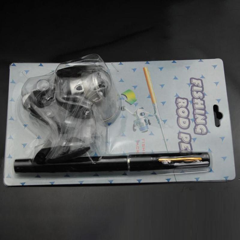 1M Pen Rod Set Mini Spinning Reel Fishing Rod Telescopic Pocket Fishing Rods Fishing Rod Set
