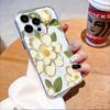 White Camellia with Bud Lucency Phone Case for IPhone 14 15 16 13 12 11 17 Pro Max 12 13 Mini Soft Cover