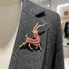 Alloy Animal Series Brooch Korean Style Sheep Lapel Pin  Lapel Collar Scarf Decoration