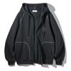 Bakken Essential Zip-Up Hoodie Bk7988_Charcoal