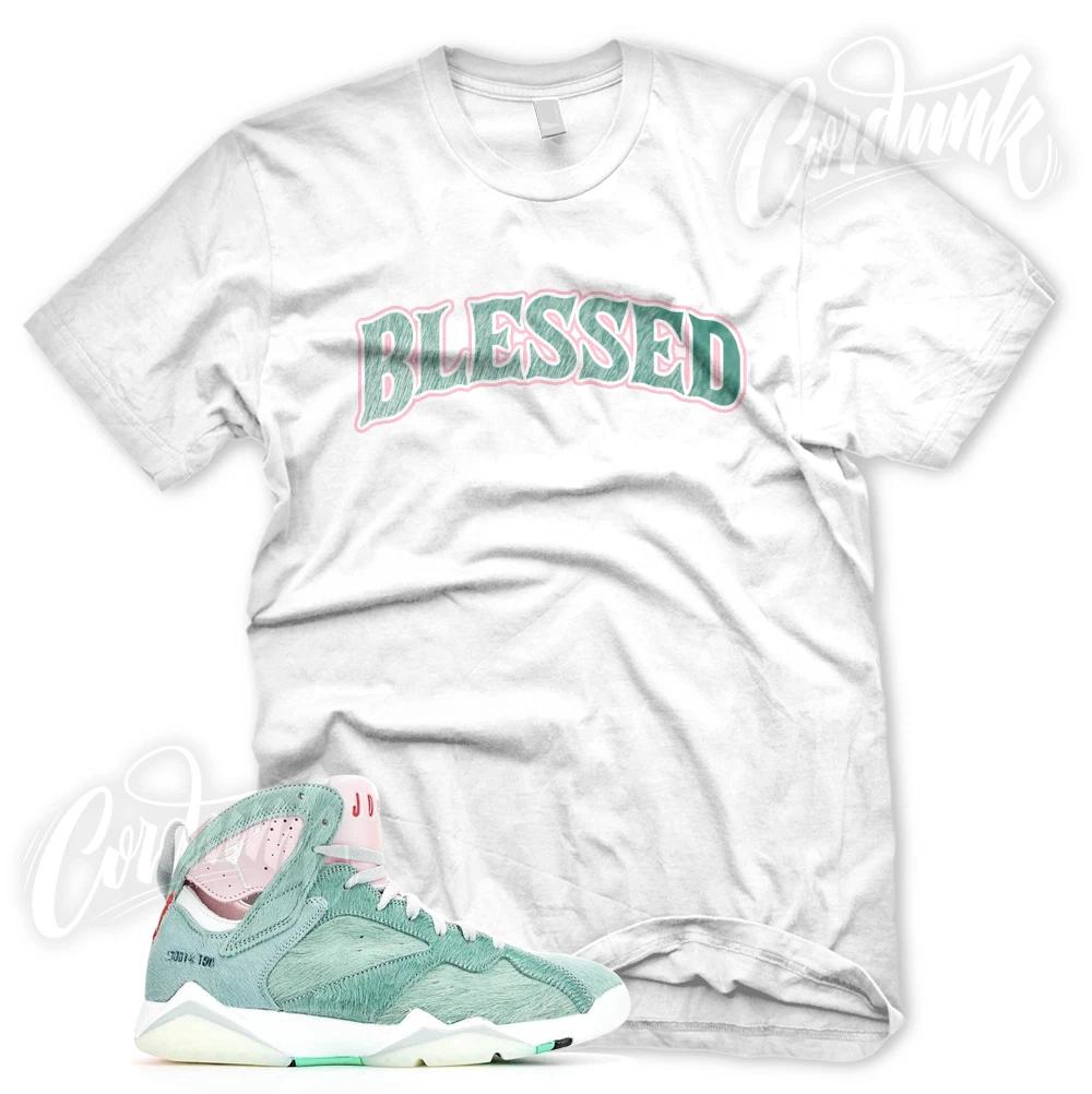 

BW BLESSED Футболка для кроссовок J1 7 Hare 2.0 Match DMP Turbo Green Pink M