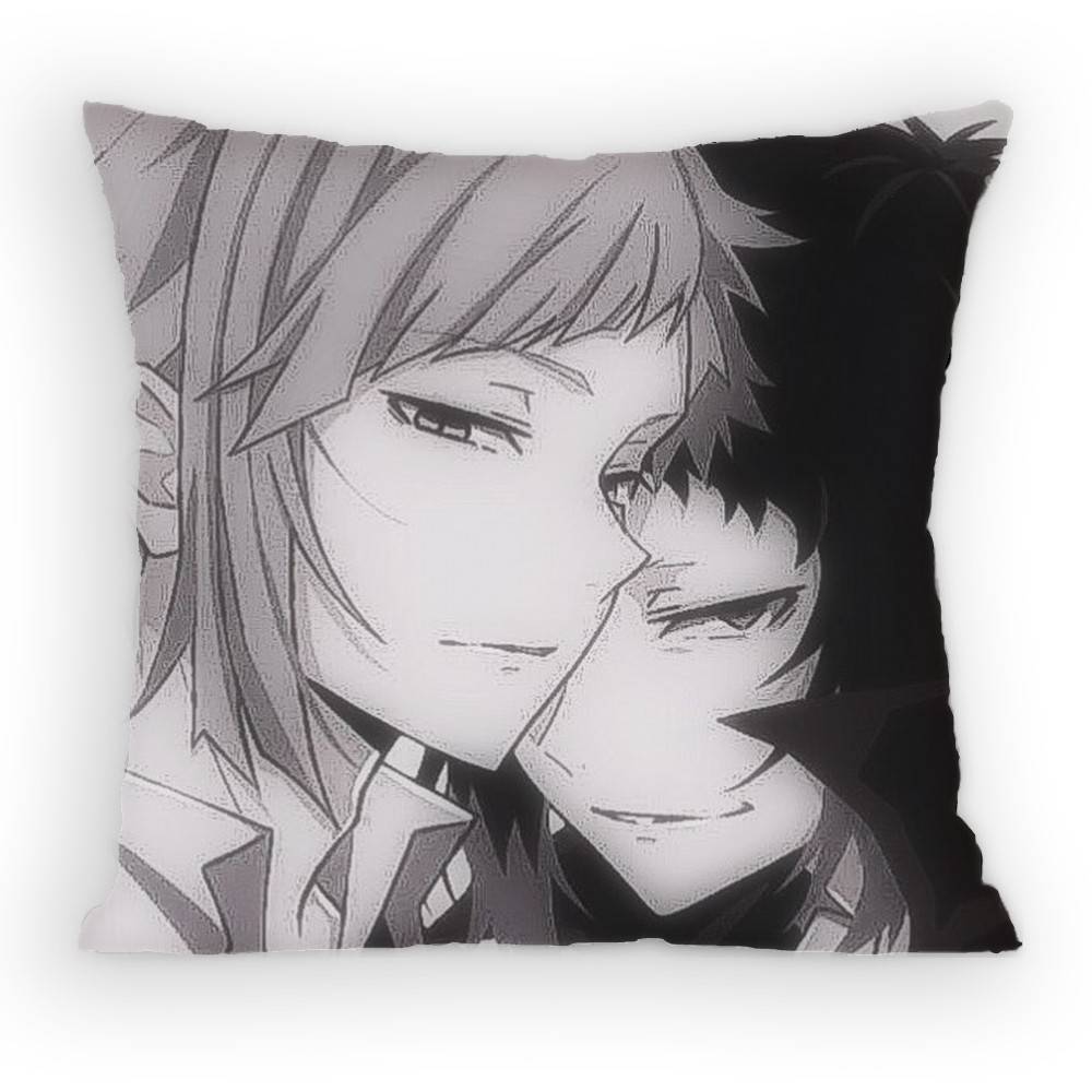 Bungo Stray Dogs Nakajima Atsushi Pillow Case Sofa Living Room Bedroom Headboard Backrest Cushion Square Cushion Nap Time