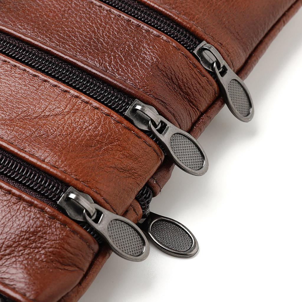 Men New Fashion Leather Bag Shoulder Bag Casual Shoulder Messenger Bag