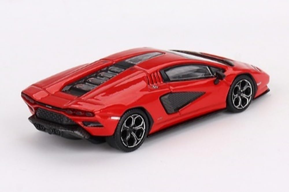 MINI GT Lamborghini Countach LPI Rosso Mars Finished Model 1/64 800-4 (Left-hand drive)