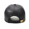 Autumn Winter Men's Velvet Warm Baseball Cap Women Leather Cap Outdoor Cotton Cap
