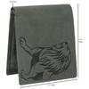 Leo Vintage Green Leather Wallet for Men