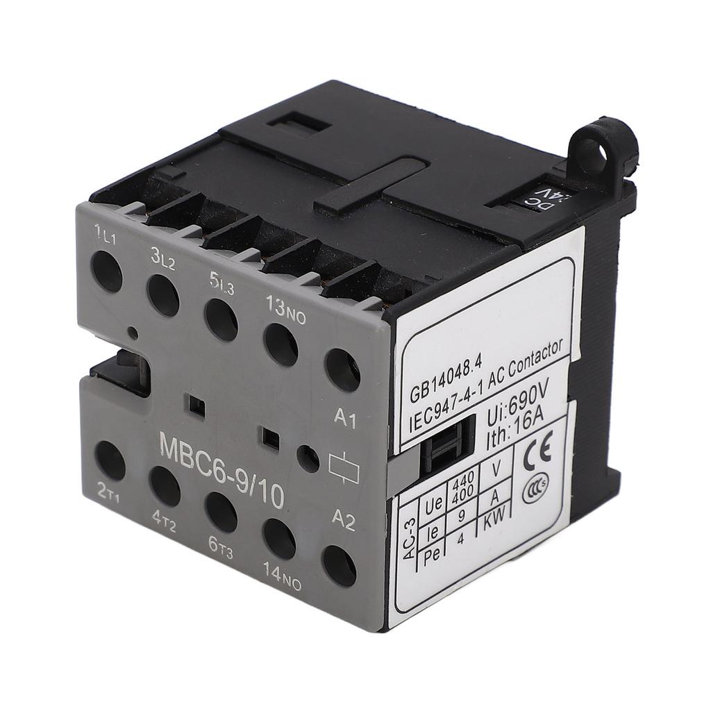 Contactor DC 16A Ignifug Sensibilitate Ridicată Rulment Puternic Mini Contact Electric 24V