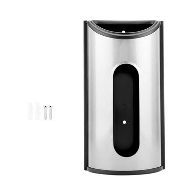 Acciaio Inossidabile Cucina Plastica Sacchetto Porta Dispenser Supporto Organizzatore