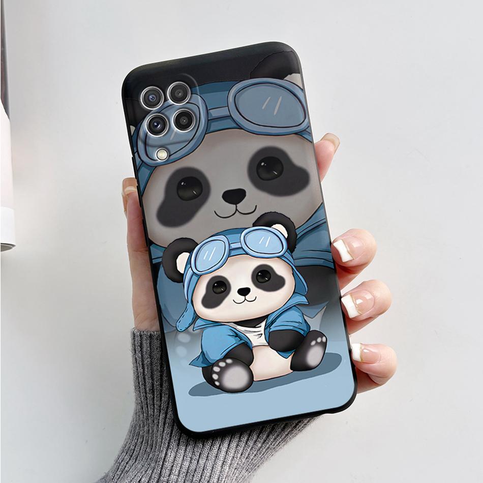 For Samsung Galaxy A22 Case F22 M22 Astronaut Painted Back Cover Silicone Soft Slim Phone Case For Samsung M22 F22 A 22 5G Shell