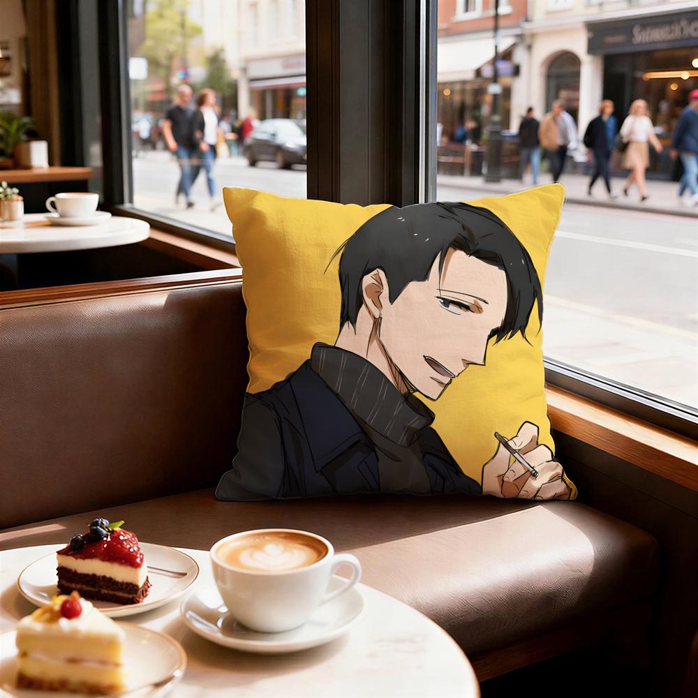 

anime Kids on the Slope Cushion Cover Decorative Cushion Cushions Covers Cover Sofa 50x50 Pillow 4 Piece 45x45 40x40 Pillowcase 30X30cm