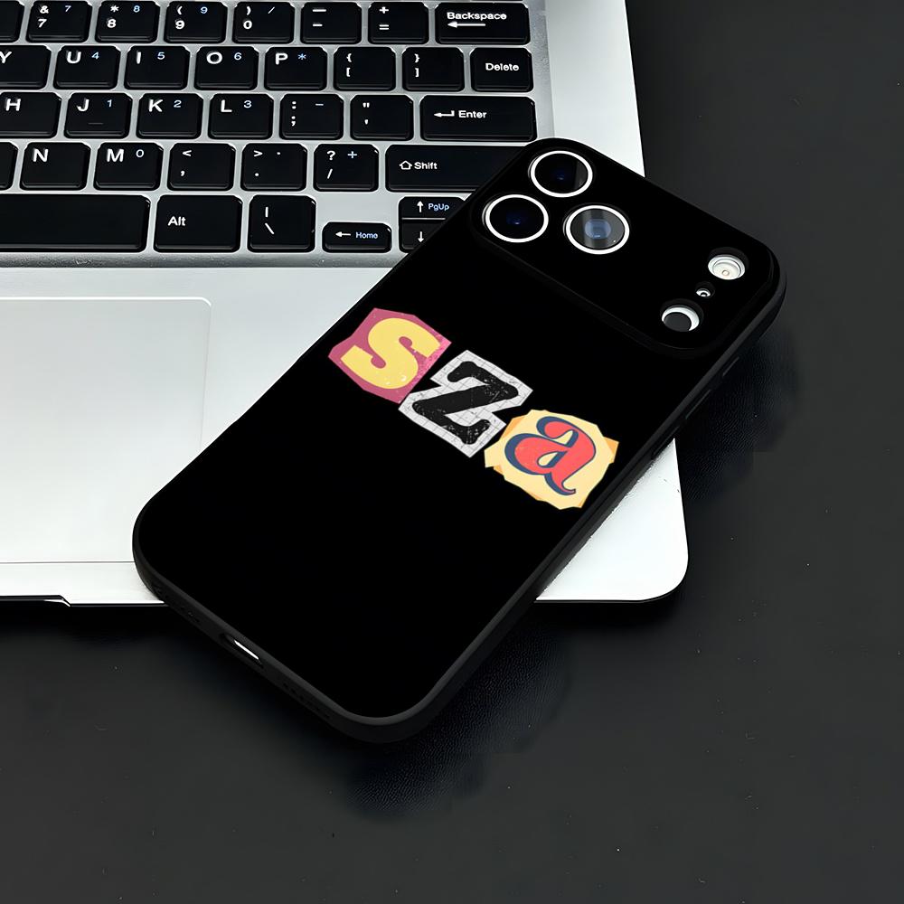 Singer SZA Lana Phone Case For IPhone 17 Air 16 E Pro Max 15 14 13 Mini 12 Pro 11 Max Plus Black Soft Shell