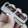 Titanium Alloy Key Chain Knife Pocket Keychain MINI Folding Knife Lightweight Belt Pendant Multifunctional Utility Knife Car Key